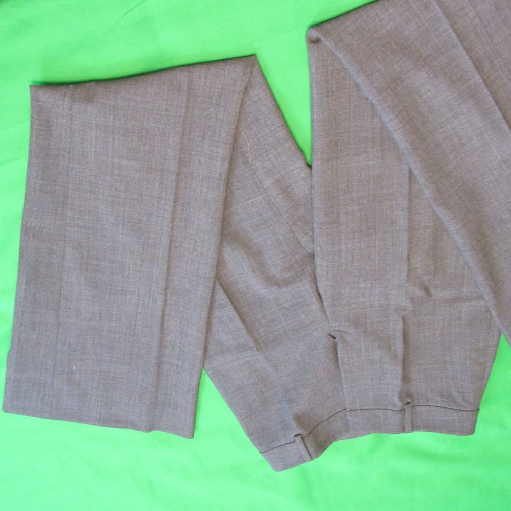 Light Weight, Flared Bottom, Gray Slacks - image 4